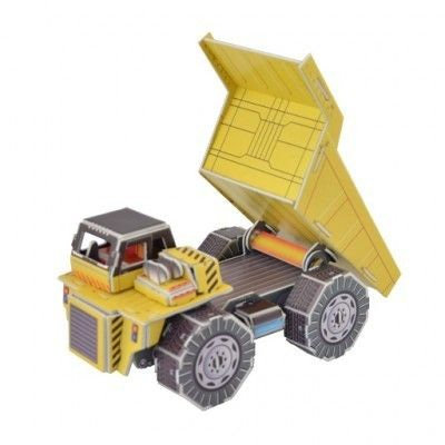 GROTE 3D PUZZEL &ndash; BOUWPLAATS DUMP TRUCK