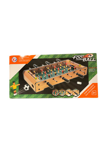  Speelt houten voetballers 51x25x7 