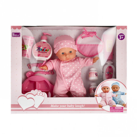 babypop 32cm + accessoires 