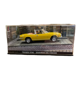 018- Modelauto Triumph Stag De  James Bond Car Collectie