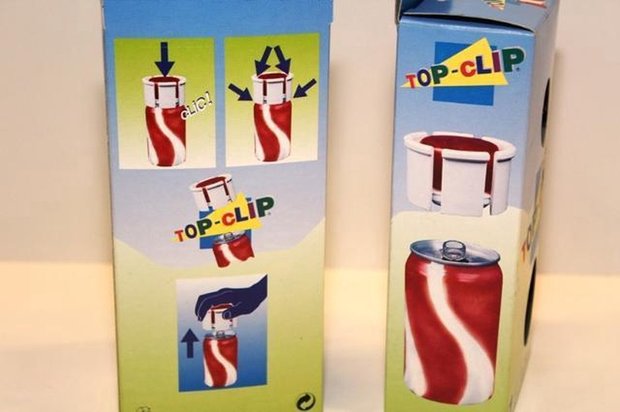 Top-clip blikafsluiters 