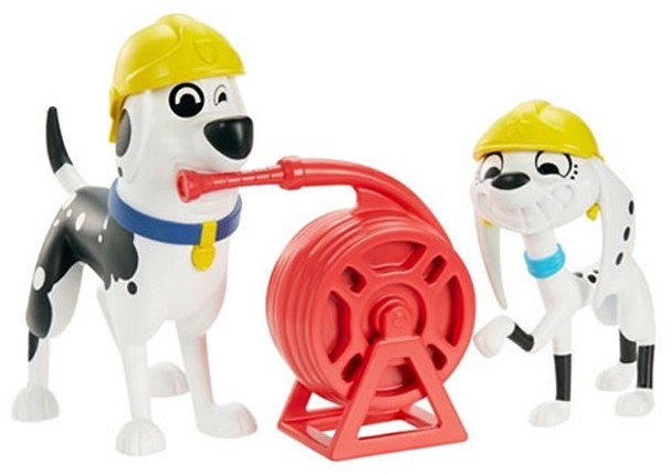 Disney 101 Dalmatiers Speelset met Figuur 2-Pack Firehouse Fun Doug &amp; Dolly	