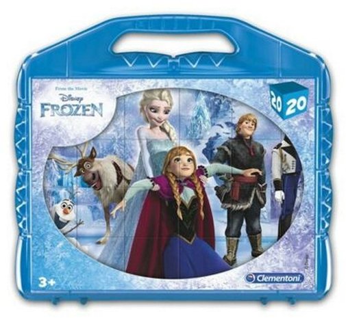 Clementoni Disney Frozen Blokpuzzel in koffer 