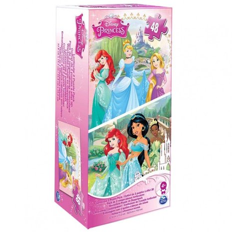 Disney Puzzel Double-Pack 24 delig 10x20cm	