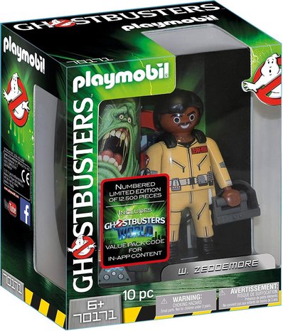 Playmobil Ghostbusters W. Zeddemore 17x21cm	