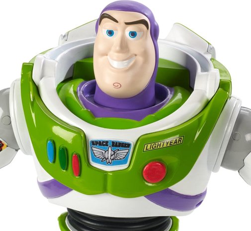 Mattel Disney Toy Story 4 Basis Figuur Buzz Lightyear 19cm	
