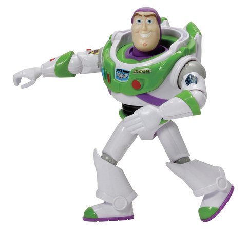 Mattel Disney Toy Story 4 Basis Figuur Buzz Lightyear 19cm	