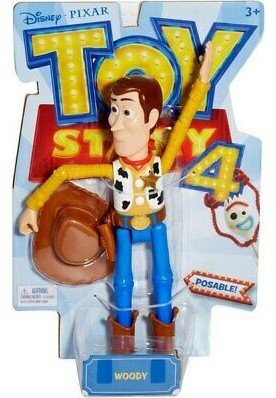 Mattel Disney Toy Story 4 Basis Figuur Woody	