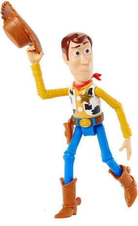 Mattel Disney Toy Story 4 Basis Figuur Woody	