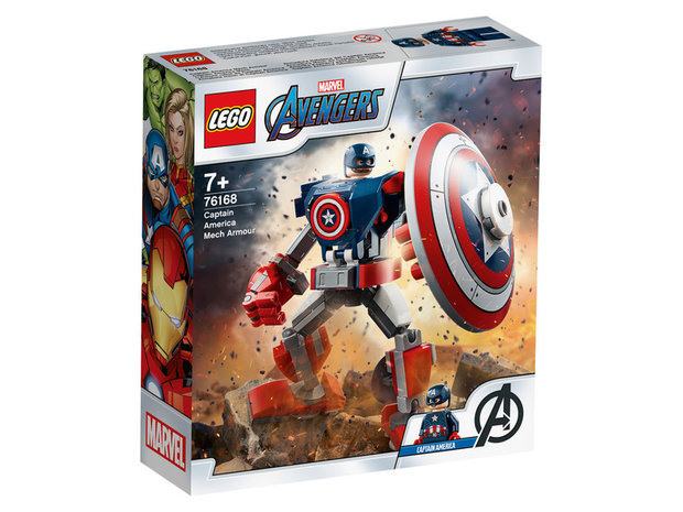 LEGO&reg; Marvel Super Heroes Captain America mechapantser 