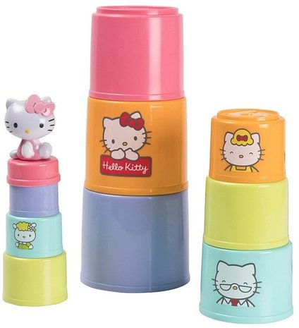 HELLO KITTY STACKING CUPS STAPELBEKERS 11X14CM