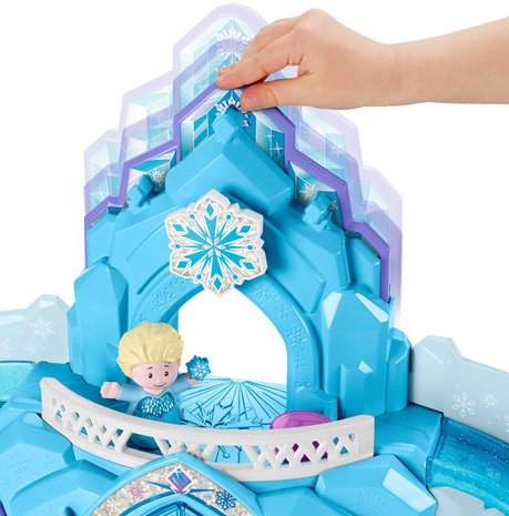 FISHER-PRICE DISNEY FROZEN LITTLE PEOPLE ELSA&#039;S ICE PALACE 61X41CM