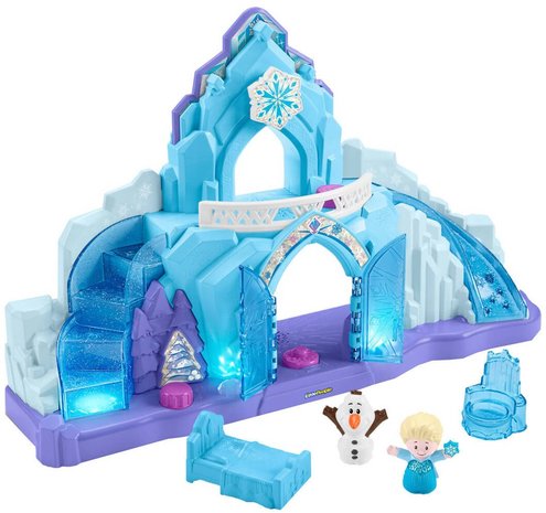 FISHER-PRICE DISNEY FROZEN LITTLE PEOPLE ELSA&#039;S ICE PALACE 61X41CM