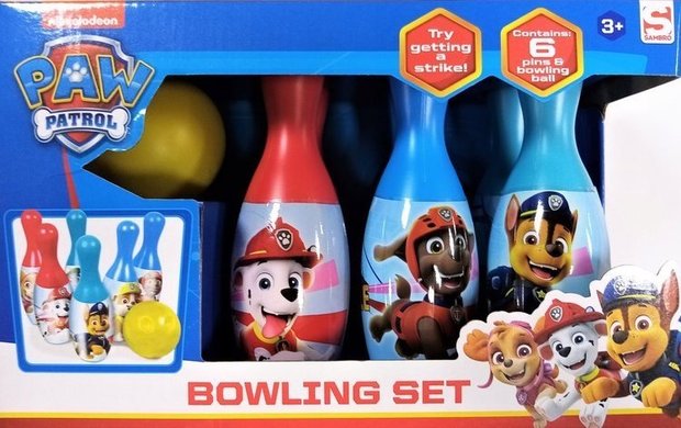 PAW PATROL BOYS BOWLINGSET