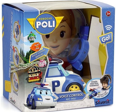 R/C ROBOCAR POLI VOICE CONTROL 23X24CM