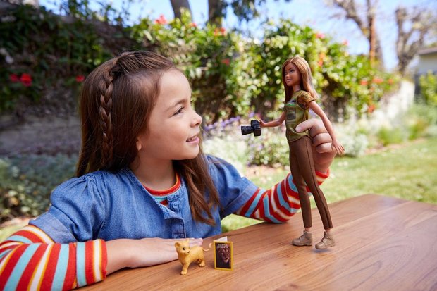 BARBIE NATIONAL GEOGRAPHIC POP NATUUR FOTOGRAAF