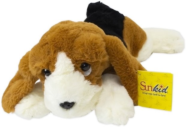 Pluche Basset 30cm	