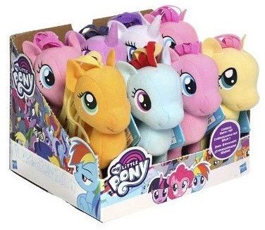 My Little Pony Pluche 5 assorti 13cm	