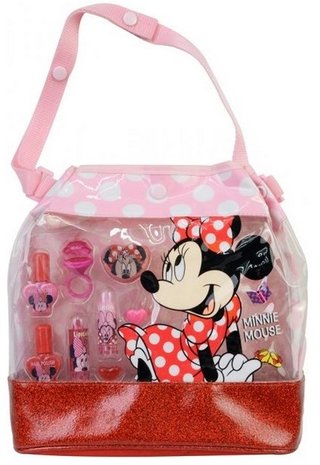 Disney Minnie Mouse Beauty Handtas met lippenstift	