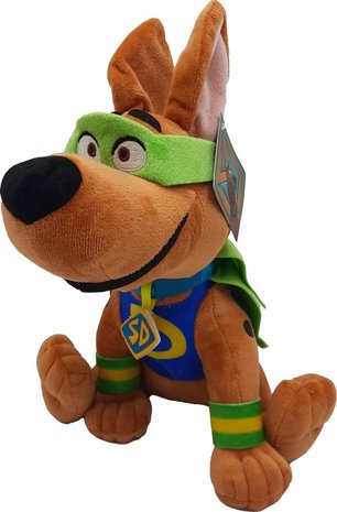 Scooby Doo met Cape - Scoob - Pluche Knuffel Hond - 30 cm