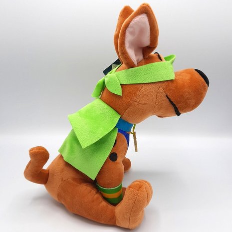 Scooby Doo met Cape - Scoob - Pluche Knuffel Hond - 30 cm