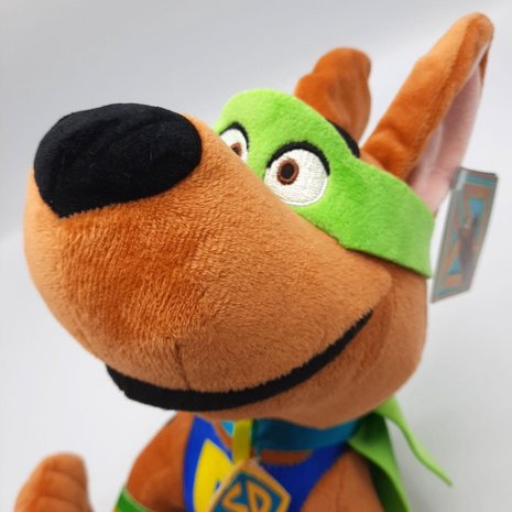 Scooby Doo met Cape - Scoob - Pluche Knuffel Hond - 30 cm