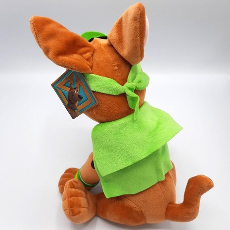 Scooby Doo met Cape - Scoob - Pluche Knuffel Hond - 30 cm