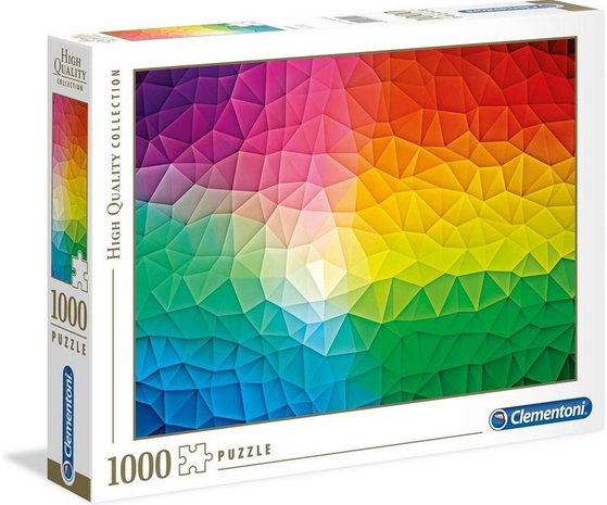 CLEMENTONI HIGH QUALITY COLLECTION PUZZEL 1000 Regenboog