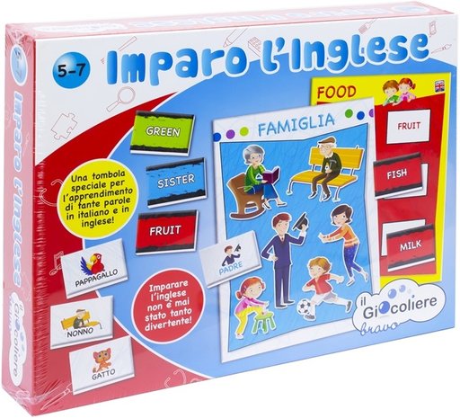 CLEMENTONI IMPARO L&#039;INGLESE GAME 23X29CM (IT)