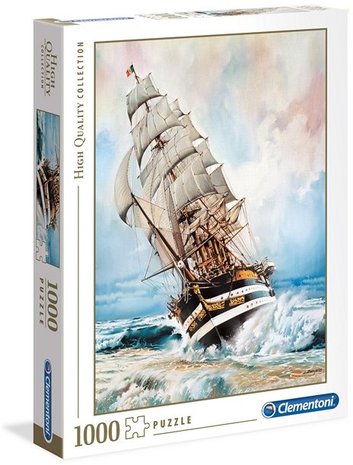 CLEMENTONI HIGH QUALITY COLLECTION PUZZEL 1000 schip 