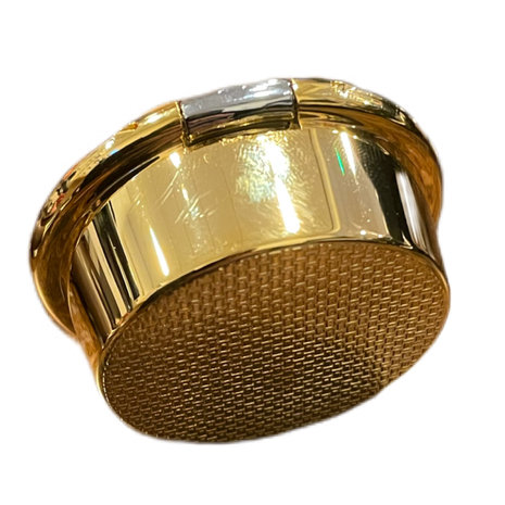 Deluxe Pill Box Gold Plated