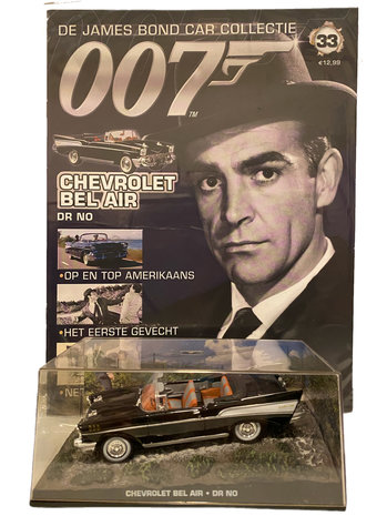 033 - Modelauto Chevrolet Bel Air - De James Bond car collectie
