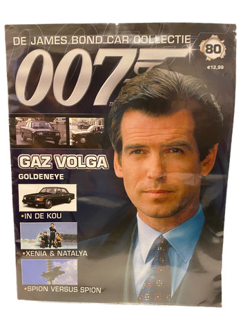 080 - Modelauto Gaz Volga - De James Bond car collectie