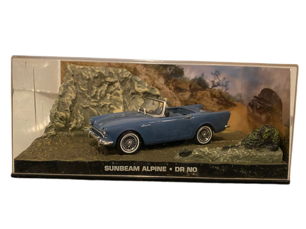 017 - Modelauto Sunbeam Alpine - De James Bond car collectie