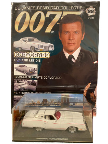 022 - Modelauto Corvorado - De James Bond car collectie 