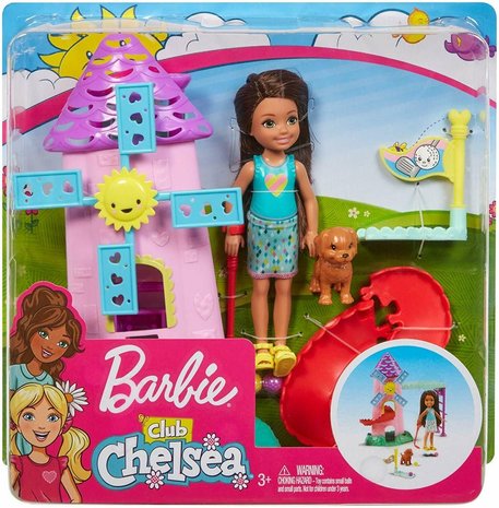 BARBIE CHELSEA POP MET MINI GOLF SPEELSET