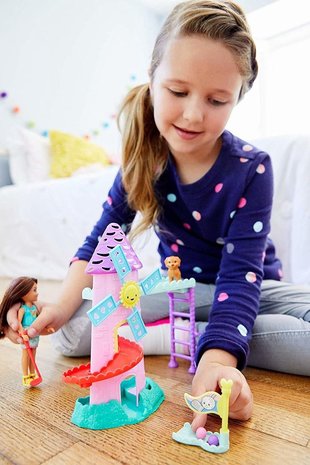 BARBIE CHELSEA POP MET MINI GOLF SPEELSET