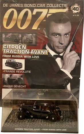 040 - Modelauto Citro&euml;n Traction-Avant - De James Bond Car Collectie