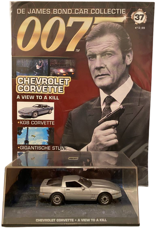 037 - Modelauto Chevrolet Corvette - De James Bond Car Collectie