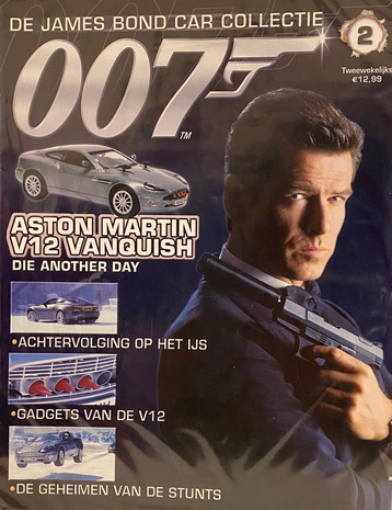 002 - Modelauto Aston Martin V12 Vanquish - De James Bond Car Collectie