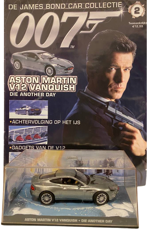 002 - Modelauto Aston Martin V12 Vanquish - De James Bond Car Collectie