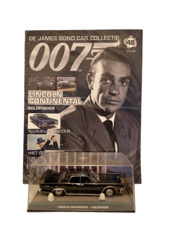 048 - Modelauto Lincoln Continental - De James Bond Car Collecte 