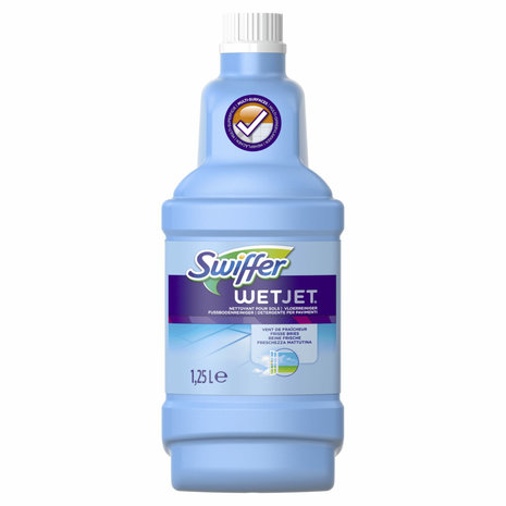 Swiffer WetJet Alles-In-Een Dweilsysteem Reinigingsmiddel Vloer 1,25 liter