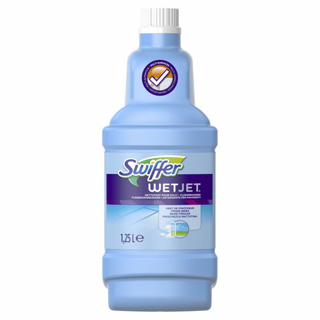 Swiffer WetJet Alles-In-Een Dweilsysteem Reinigingsmiddel Vloer 1,25 liter