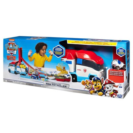 PAW Patrol True Metal Patroller Speelset - Paw Patrol Launch And Haul