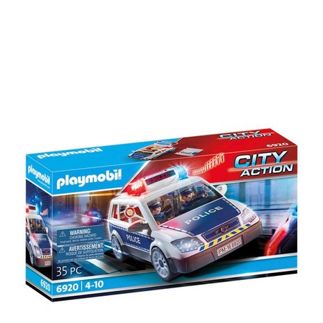 Playmobil City Action politiepatrouille met licht en geluid