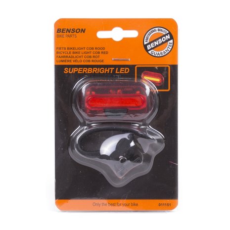 Fietslamp Achterlicht Ultra COB LED Compact Rood