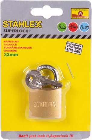 Hangslot Stahlex Superlock 32 mm