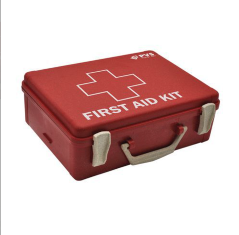 EHBO-etui milieuvriendelijk Futura Box rood - 5 personen