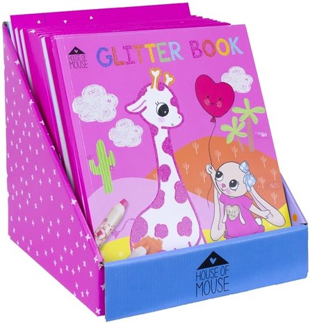 DEPESCHE KLEURBOEK HOUSE OF MOUSE GLITTER 